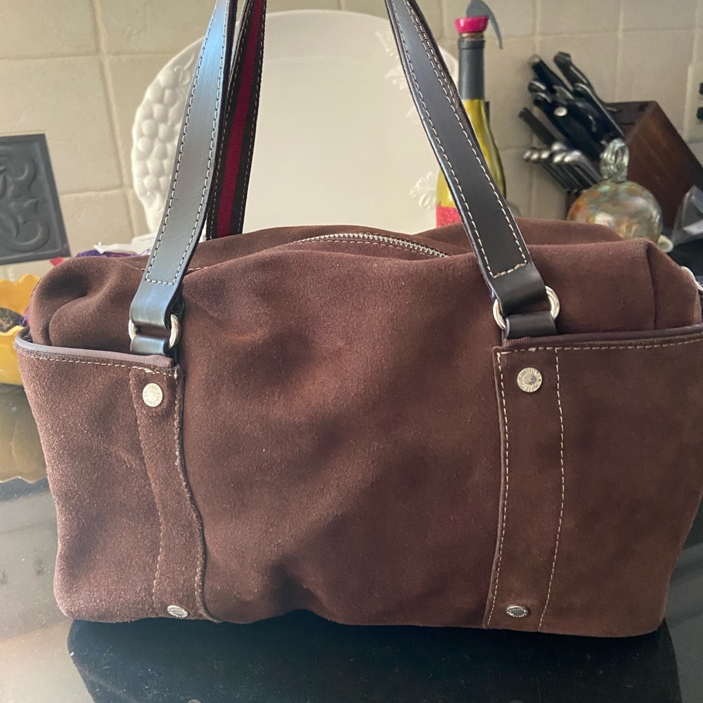 Equipage Paris Brown Leather Purse